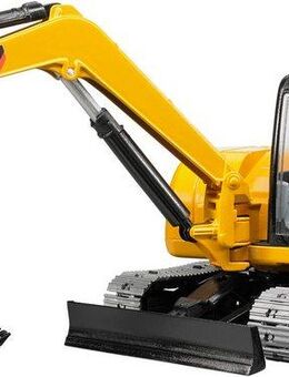 Bruder® Spielzeug-Bagger Cat Mini Bagger 35 cm (02456), Made in Europe