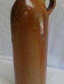 Alte Tonflasche (20): EMS Kraenchen Brunnen, mit Henkel in 69250