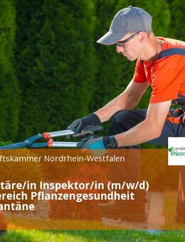 Phytosanitäre/in Inspektor/in (m/w/d) für den Bereich Pflanzengesundheit und Quarantäne - Straelen