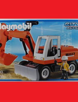 Neu Playmobil 6860 City Action Schaufelbagger mit Räumschild Bau Baustelle Bagger eol ungeöffnet - Gaggenau