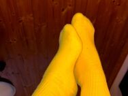 Gelbe Socken Addidas - Schwäbisch Hall