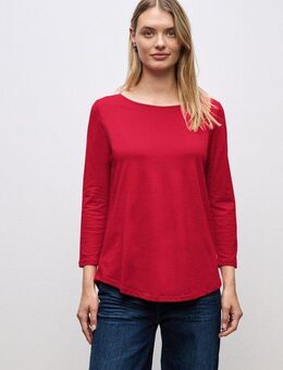 STREET ONE Langarmshirt in Unifarbe