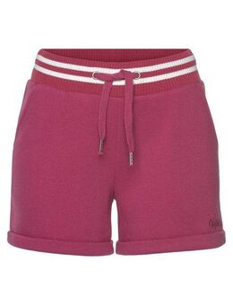 Buffalo Sweatshorts mit Logostickerei und seitlichen Taschen, Loungeanzug