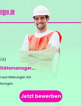 Qualitätsmanager (w/m/d) - Melsungen