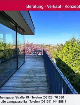 Exklusive Penthouse-Wohnung mit imposanter Dachterrasse und Traumblick in Top-Lage - Mainz