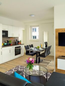 Schickes Penthouse-Apartment für 2 Personen, vollständig möbliert & ausgestattet - Bad Nauheim *Erstbezug* - Bad Nauheim