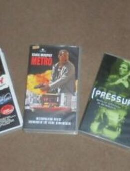 VHS Spielfilme Aktion 1990 2000 Pressure, Metro, GunShy  Original - Bottrop