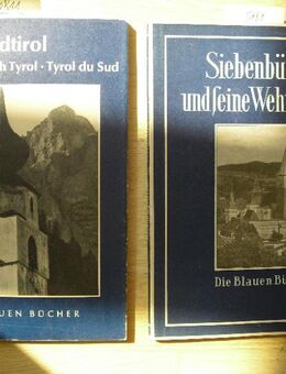 Südtirol - Alto Adige, South Tyrol, Tyrol du Sud (= Die Blauen Bücher) Broschiert – 1968 von Oswald Kofler - Friedrich Seebass (Autor) - Rosenheim