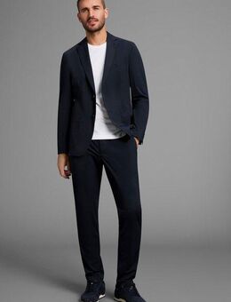 Bruno Banani Anzug Packable Suit, Anzug (Sakko & Hose) perfekt für Reisen! immer Top gestylt ohne Knitterfalten