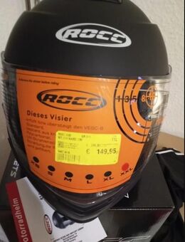 Roller Helm Motorrad Helm Klapphelm XXL/ XL schwarz. - Paderborn