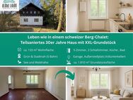 Leben wie in einem schweizer Berg-Chalet: Teilsaniertes 30er Jahre Haus mit XXL-Grundstück - Zeuthen