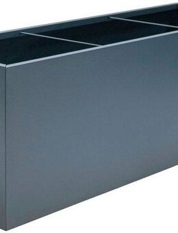 Herstera Garden Blumenkasten, aus Stahl, 150x50x50 cm, anthrazit