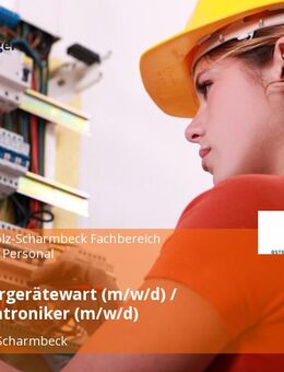 Feuerwehrgerätewart (m/w/d) / Kfz-Mechatroniker (m/w/d) - Osterholz-Scharmbeck