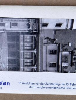 Postkarten, Ansichtskarten, Dresden vor der Zerstörung, Serie III - Dresden