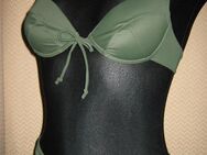 NEUw * Klassisch * sexy * DESIGNER * Push up * Bügel * Bikini * Gr. 34- 36/ XS- S * 70B * oliv- khaki- grün * - Riedlingen