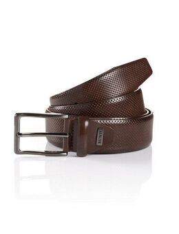 MONTI Ledergürtel CAMBRIDGE 3,5 cm breit, Klassisch-Business, kürzbar, bis Gr.125