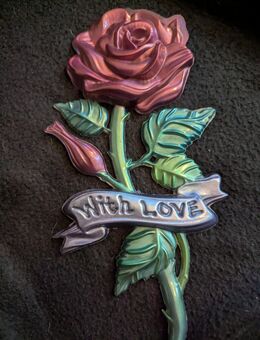 Rose, 20 cm Epoxidharz Handmade - Gronau (Westfalen)