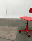 Kevi Kinderstuhl Bürostuhl zu Mid Century 60er Fritz Hansen Teak in 22303