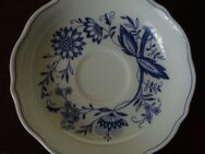 Form Marienbad Ingres weiß, Untertasse Indisch Blau, tief 14cm 6x - Krefeld