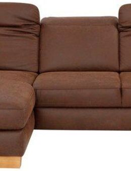 Home affaire Ecksofa Dundee L-Form, wahlweise mit Kopfteilverstellung und zusätzlich mit Bettfunktion