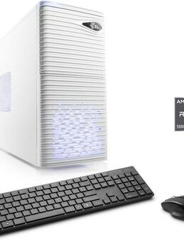 CSL Sprint V28123 Gaming-PC (AMD Ryzen 5 5600G, Radeon Graphics, 16 GB RAM, 1000 GB SSD, Luftkühlung)