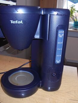 neuwertige Tefal Filterkaffeemaschine CM2M08 1,25 L Dauerfilter Blau ohne Kanne - Plattling