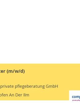 Pflegeberater (m/w/d) - Pfaffenhofen (Ilm)