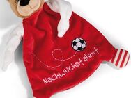 Nici Schmusetuch FC BAYERN MÜNCHEN Bär Berni, 25 cm