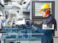 MAG-Schweißer / Konstruktionsmechaniker (m/w/d) - Friesenhagen