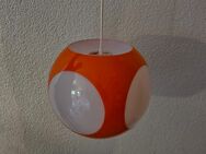 Space Age Vintage Lampe orange weiß - Fürth