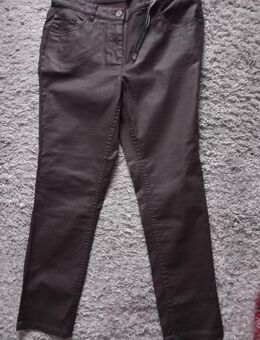 hose, braun, gr. 42, strech, gr. 21, lederoptik - Erfurt