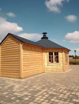 Pavillon KOTA Grillpavillon 9.2m² 250cm Anbau Kiefer - Rietberg