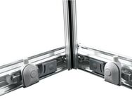 welltime Eckdusche New Summer, BxT: 90x90 cm