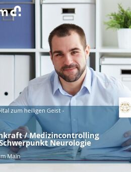 Kodierfachkraft / Medizincontrolling (m/w/d) - Schwerpunkt Neurologie - Frankfurt (Main)