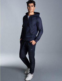 Trigema Freizeitanzug TRIGEMA Jogginganzug mit Kapuze und Reißverschluss (1-tlg)