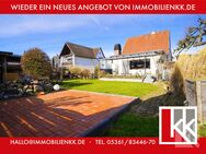 Wohnen und Wohlfühlen: Einfamilienhaus in Calberlah mit großer Terrasse und Traumgarten - Calberlah