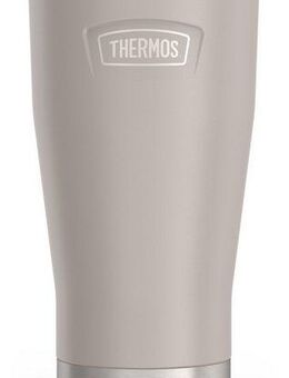THERMOS Thermobecher ICON MUG, rutschfester Boden, 360° Trinkfunktion, spülmaschinenfest, Edelstahl, Kunststoff, Silikon, 0,47l, 7h heiß & 22h kalt, absolut dicht, Dura-Seal-Deckel