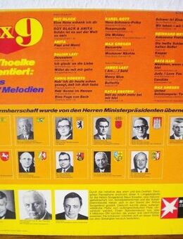 Wim Thoelke präsentiert 3x9-Ausgabe 1972-Vinyl-LP,Stern - Linnich