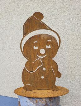 Schneemann Nobbi Edelrost - Kraftisried