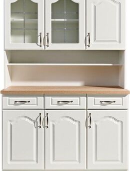 wiho Küchen Küchenbuffet Linz 120 cm breit, in Landhaus-Optik