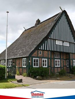 historische Zweifamilien-Reetdachkate mit Charme - Neuenbrook