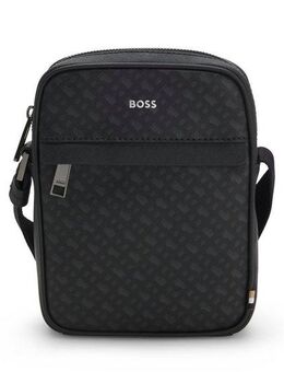 BOSS Umhängetasche Zair_MN_NS_ZIP, Herren-Schultertasche, Body bag mit Frontfach