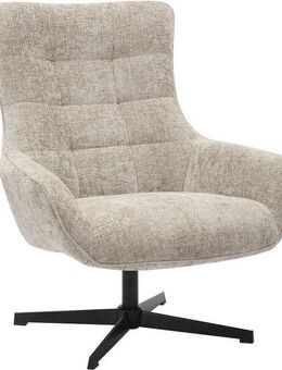 SalesFever Drehsessel Komfortabler Drehsessel zum Entspannen, Sitzfläche mit Taschenfederkern