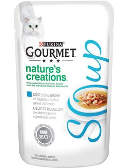 Megapack Gourmet Soup 64 x 40 g - Thunfisch & Garnelen