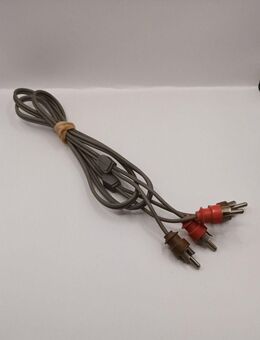 Chinch Kabel Audio 2 Cinch Stecker auf 2 Cinch Stecker Stereo Kabel braun und rot - Essen