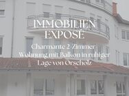 Charmante 2-Zimmer-Wohnung mit Balkon in ruhiger Lage von Orscholz - Mettlach