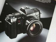 Minolta 7000 Prospekt von der Kamera bis zum Zubehör 39 Seiten; gebraucht - Berlin