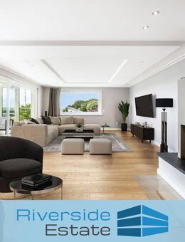 Exklusives Penthouse in Toplage von Achim-Baden - Weitblick, Wintergarten, Sauna & Schwimmbad - Achim