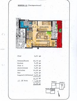 2-Zi.Eigentumswohnung in der Altstadt von Erlangen - Erlangen