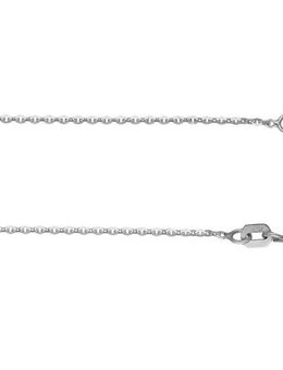 Smart Jewel Kette ohne Anhänger Ankerkette diamantiert, Silber 925